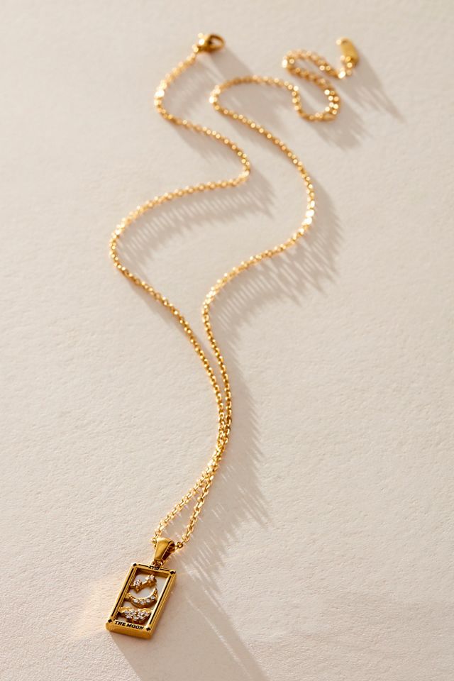 Collier Pendentif Plaqué Or 18k Solaire Par Nubyen #2