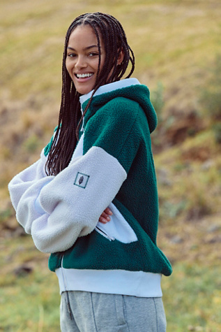Hit The Slopes Hoodie by FP Movement at Free People, Evergreen Combo, XS