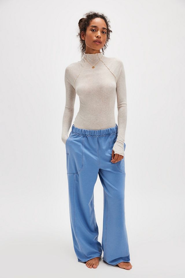 Straight leg lounge trousers hotsell