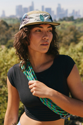 FP Movement x Rachel Pohl 3 Sisters Hat at Free People, Olive Combo