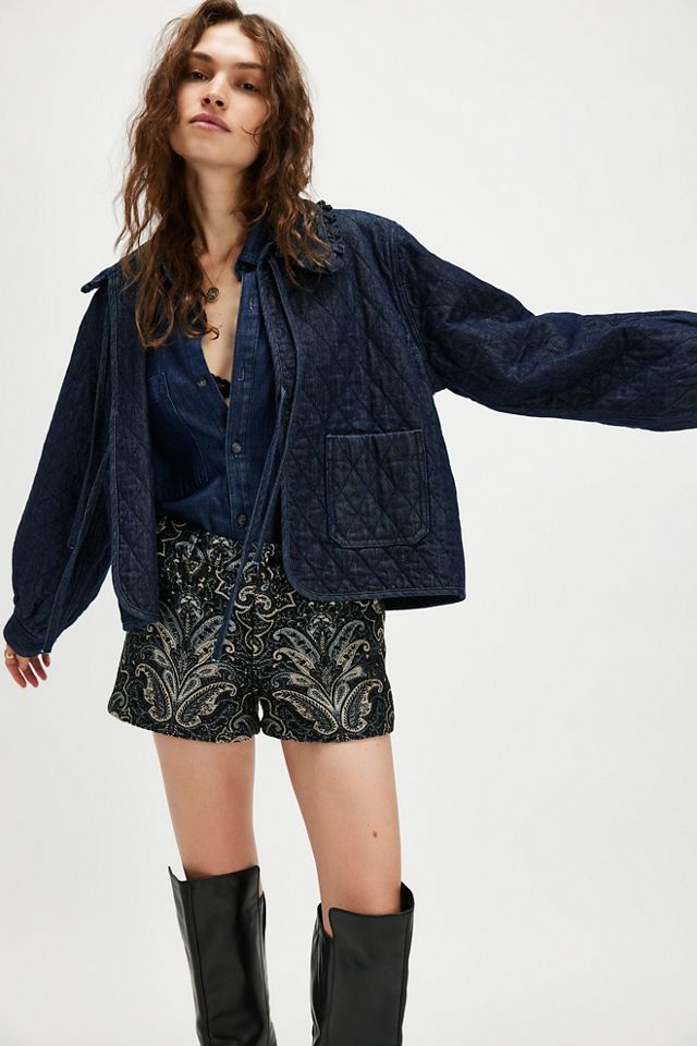 Anna Sui Tapestry Micro Shorts #1