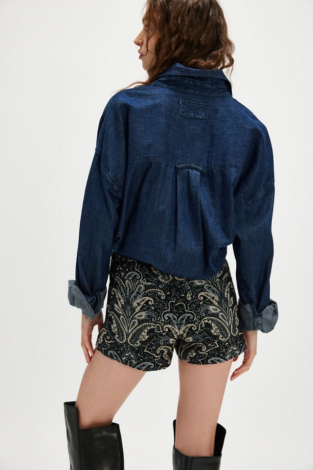 Anna Sui Tapestry Micro Shorts #2