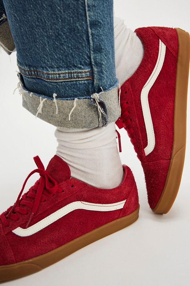 Red vans with jeans online