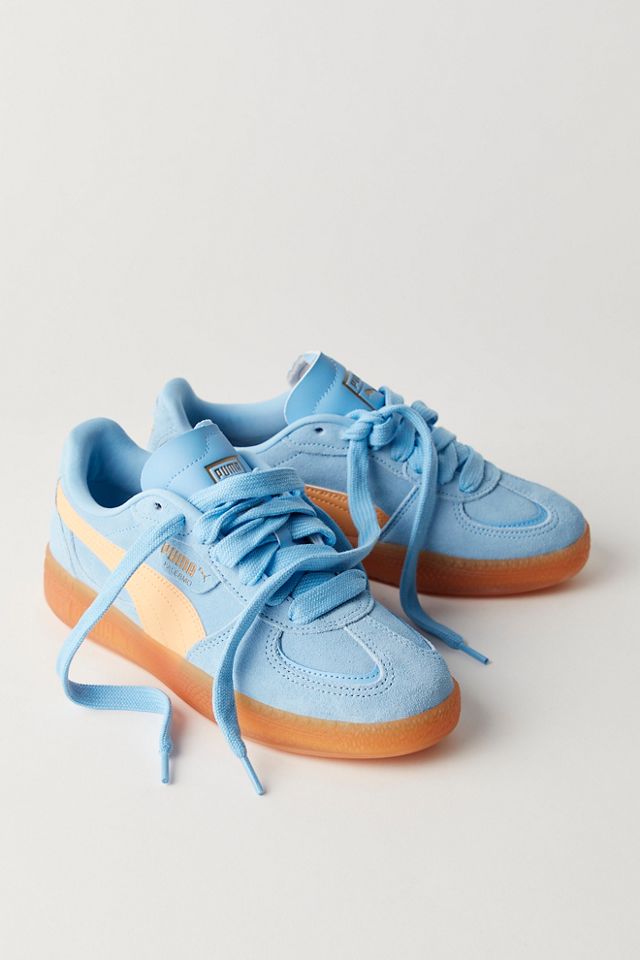 国内配送 PUMA PALERMO MODA XTRA GUM Ws T.BLUE/A.APRICOT Puma Palermo Moda Xtra Gum WMNS Team Light Blue / Almost