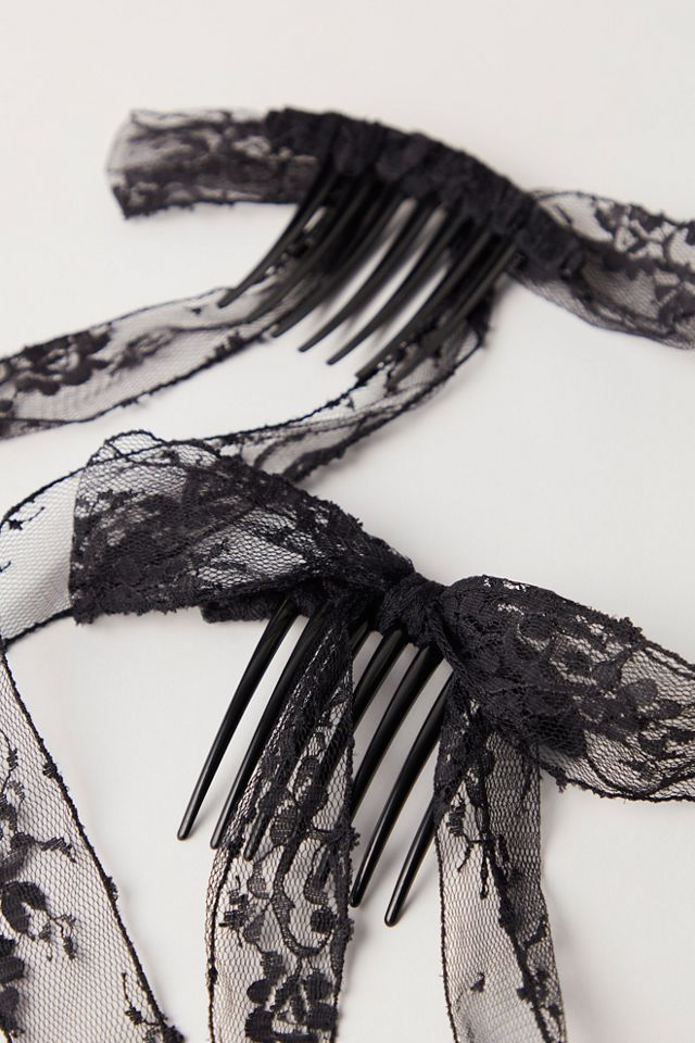 Kara Lace Bow Set Of 2 #1