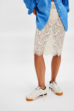 Puma Roma Sneakers at Free People in White, Size: US 7.5 M