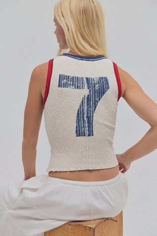Farrah Flag Muscle Tank