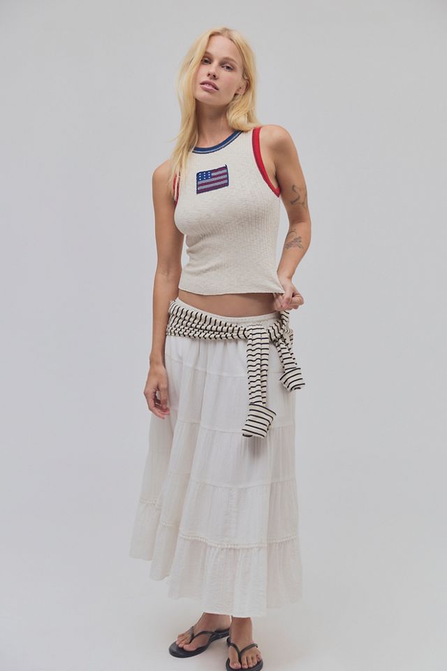 Farrah Flag Muscle Tank #2
