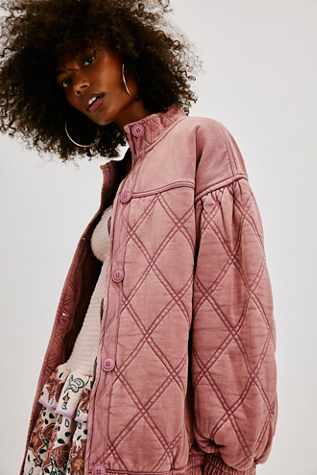 Juno Jacket at Free People in Nostalgia Rose, Size: Small