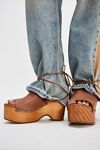Front Row Wrap Clogs