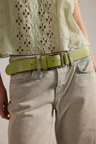 NWOT Free People Roads Untraveled Canvas Belt in Faded Fatique M/L Free People | Accessories | Free People Roads Untraveled  main image 4