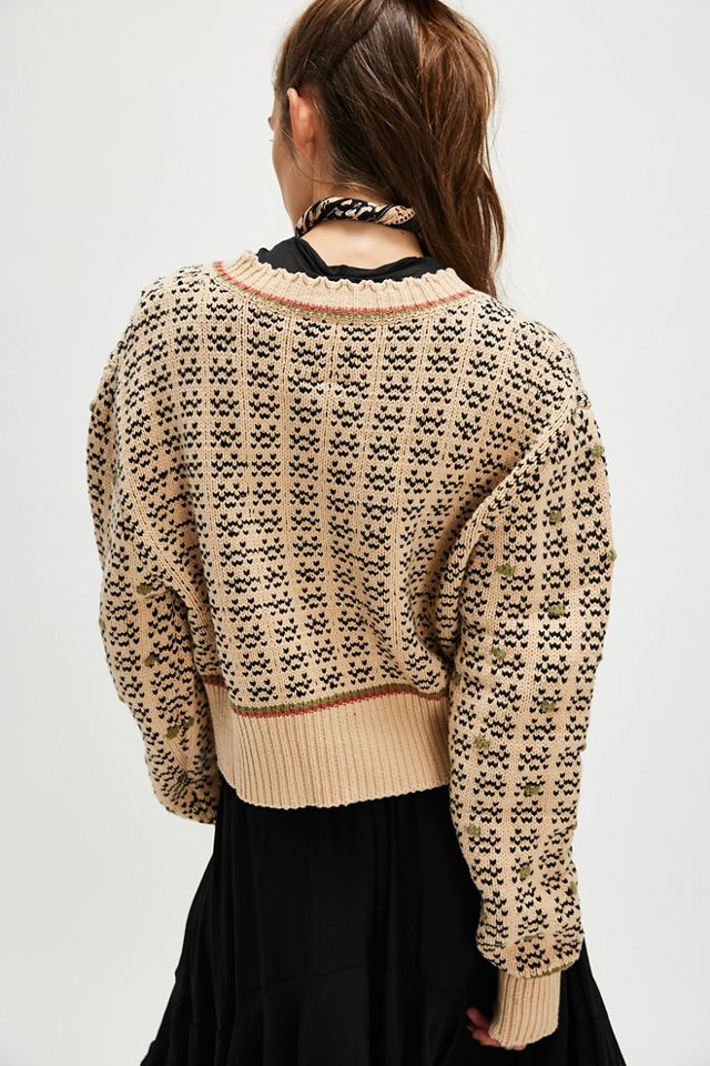 MUTMA Cheli Nude Crop Cardi #1