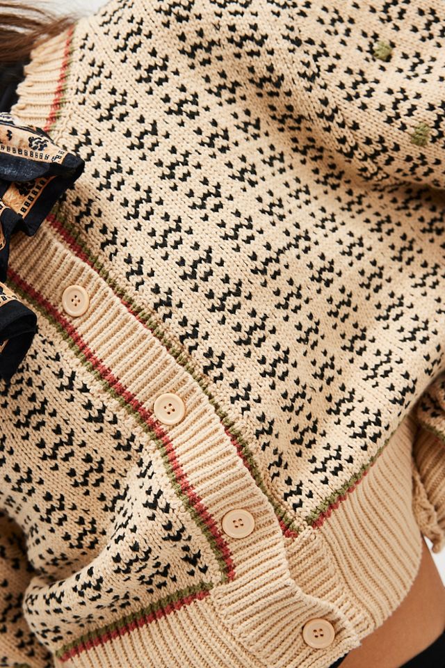 MUTMA Cheli Nude Crop Cardi #3