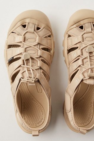 Keen Newport Monochrome H2 Sandals At Free People In Monochrome/Safari, Size: US 8