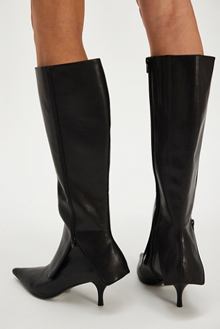 Cover Up Kitten Heel Boots