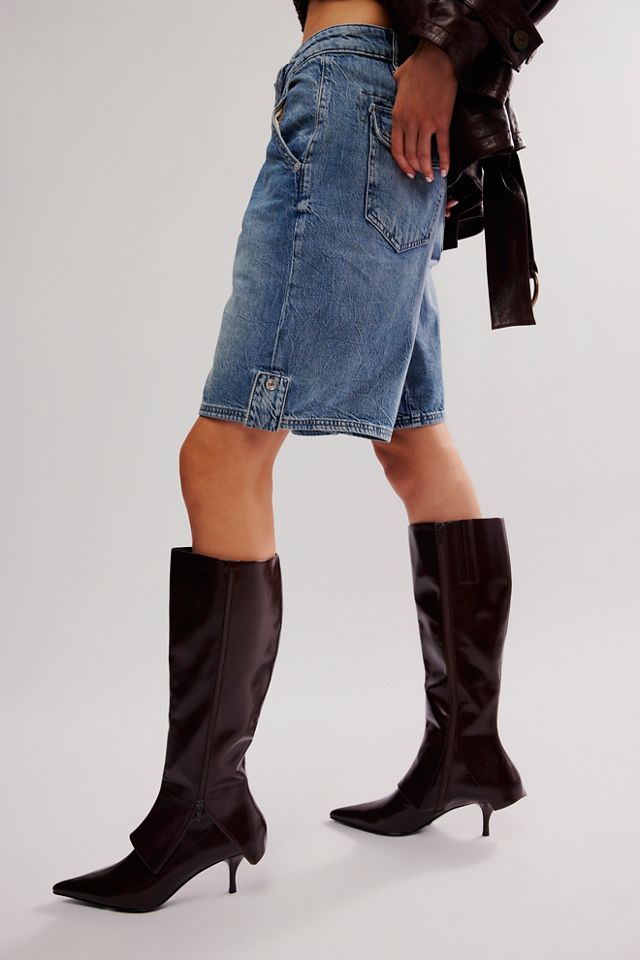 Cover Up Kitten Heel Boots #5