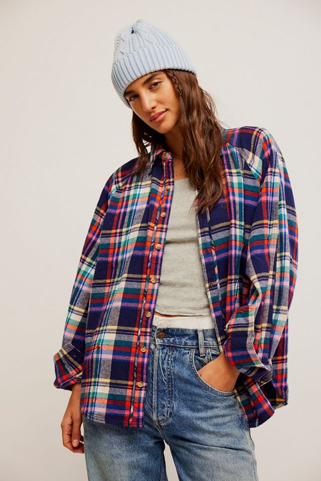We The Free Girl Meets Boy Plaid Shirt #4