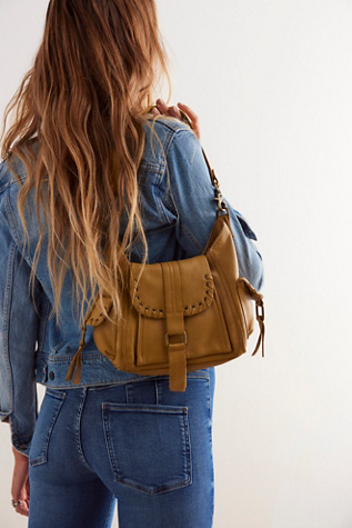 We The Free Baby Leigh Distressed Tote Bag at Free People in Brown