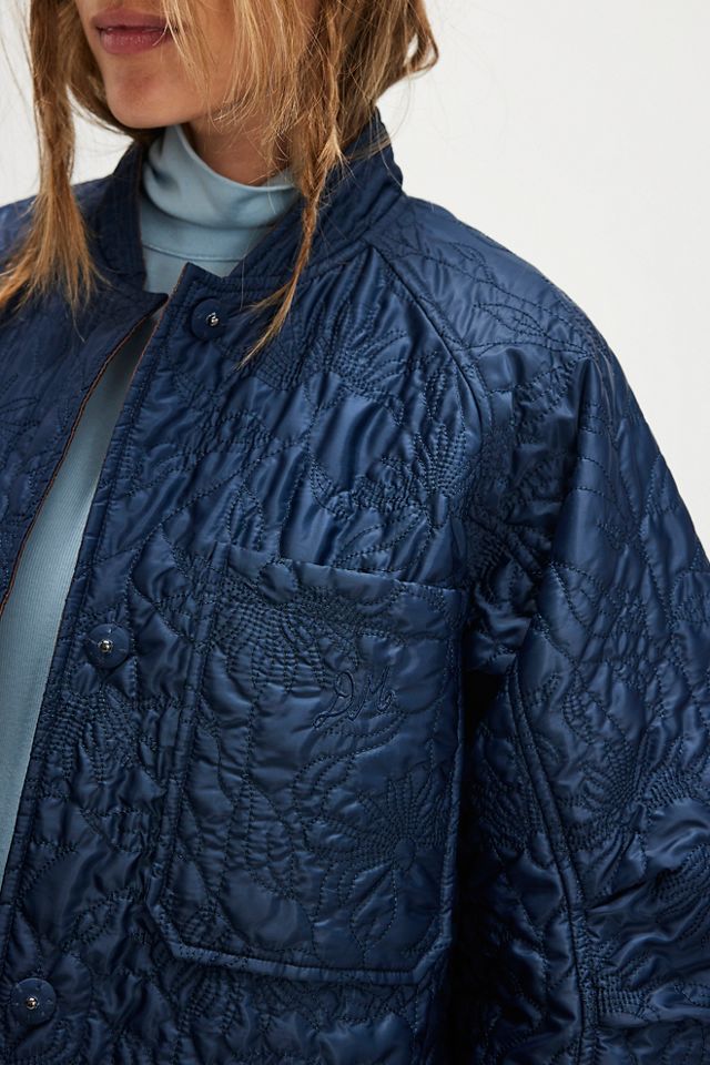 Damson Madder Susie Quilted Bomber #2