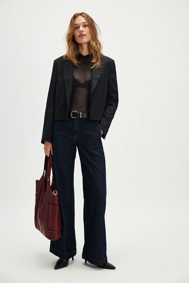RE/DONE Cutoff Boyfriend Blazer #3