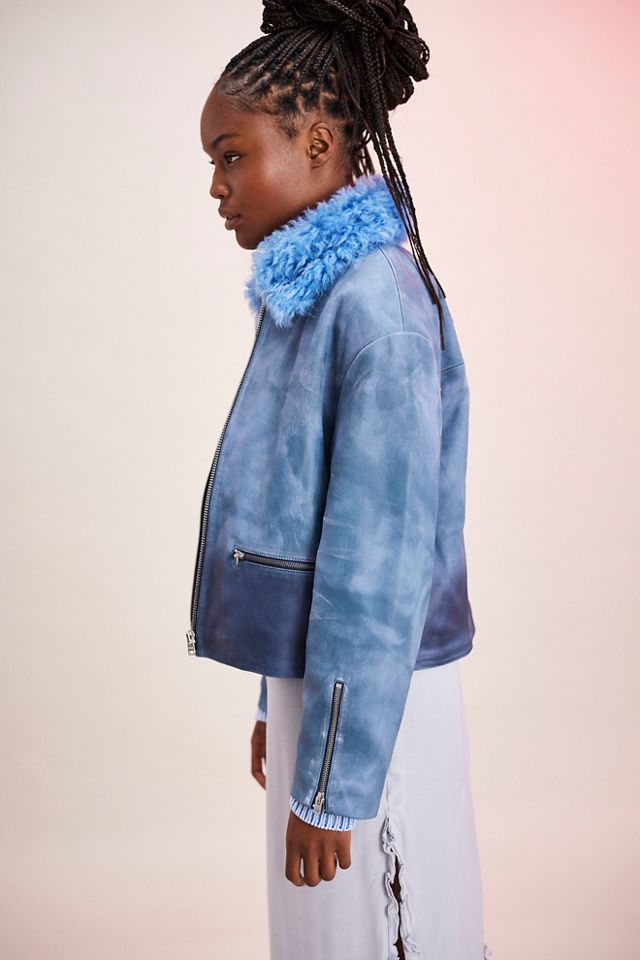 RE/DONE Distressed Aviator Jacket #2