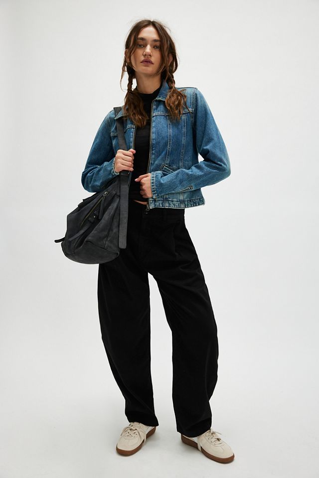 RE/DONE ORIGINALS デニムジャケット RE/DONE Slim Zip denim jacket | THE OUTNET