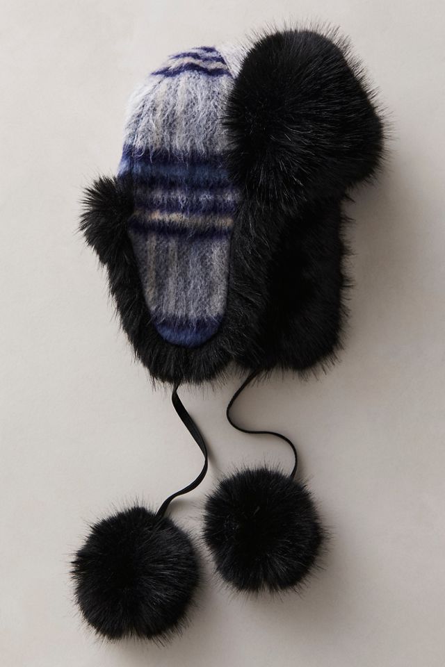 Flannel Trapper Hat #1