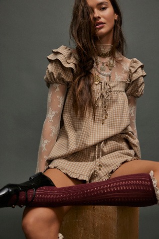Misty Net Pointelle Tall product page