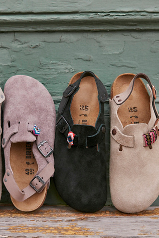 Friendship Shoe Loop Clog Accessories at Free People in Sunset