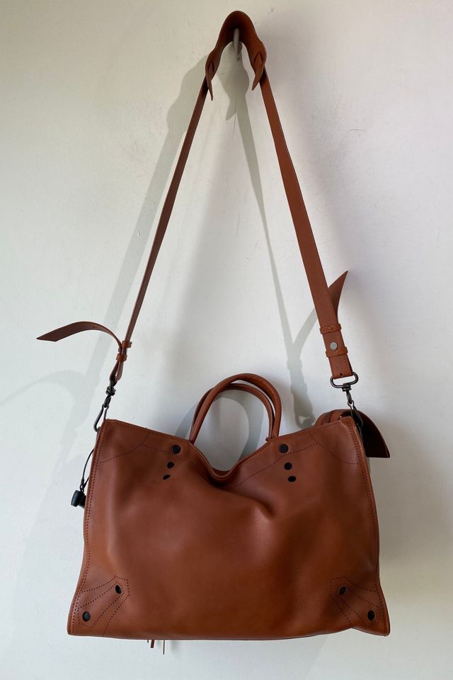 Balenciaga Blackout City Bag in Brick Red Selected by The Curatorial Dept. #2
