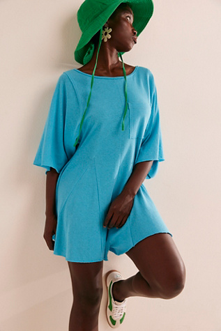 Mona Romper by free-est at Free People in Blue, Size: XS