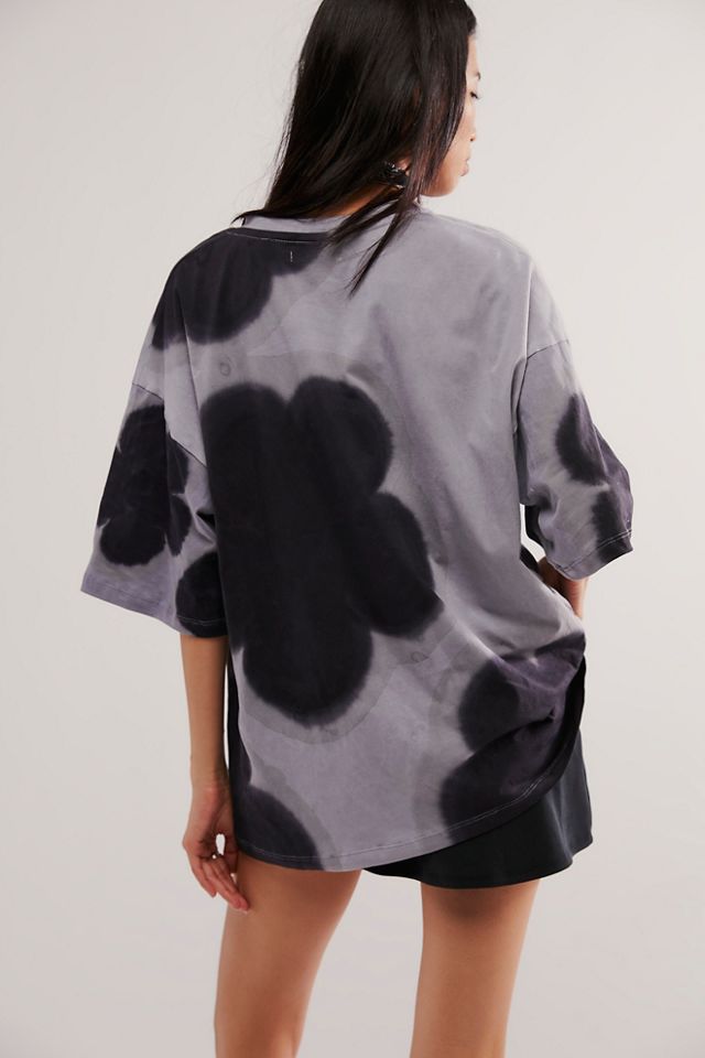 Exploded Watercolor Flower Tee #1