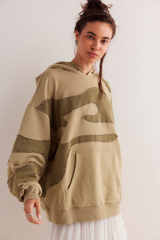Sweat à capuche camouflage We The Free It's A Vibe