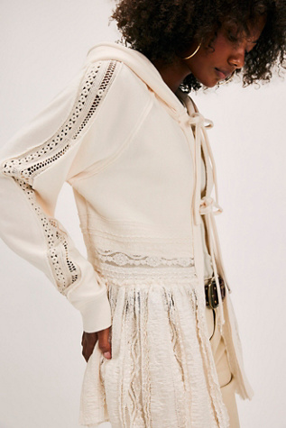 Candy Sweatshirt by Free People in White, Size: XS