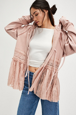 Candy Sweatshirt At Free People In Ballet Slipper, Size: Small