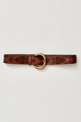 Forget-Me-Not Hip Belt At Free People In Cognac, Size: S/M