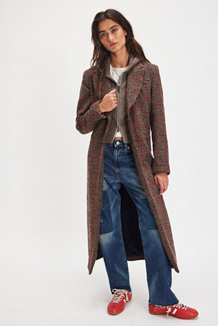 Manteau Long en Tweed Hailey