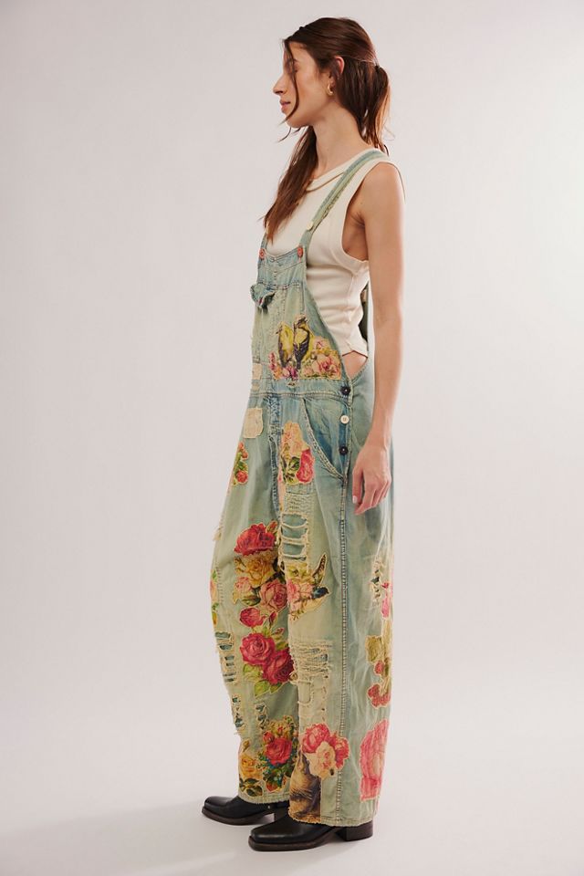 Magnolia Pearl Washed Overalls #2