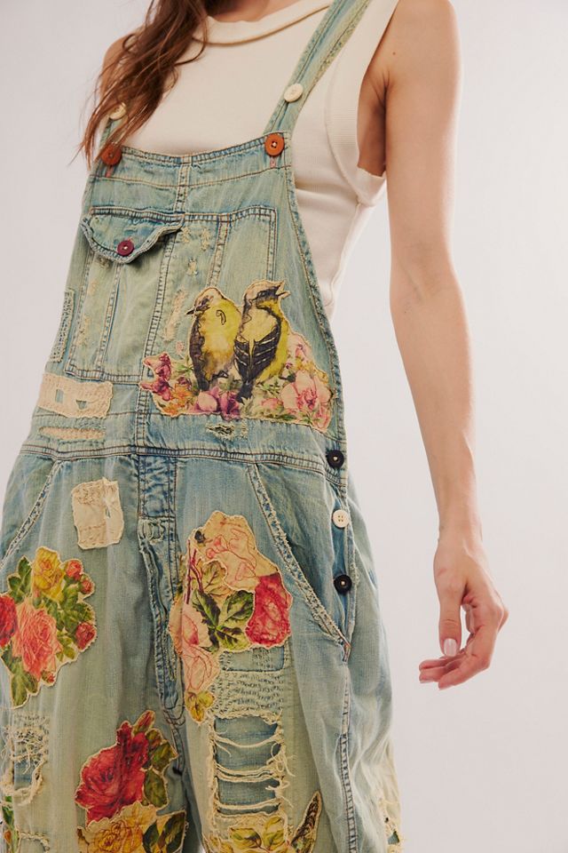 Magnolia Pearl Washed Overalls #3