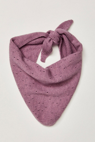 Essential Triangle Scarf at Free People in Orchid