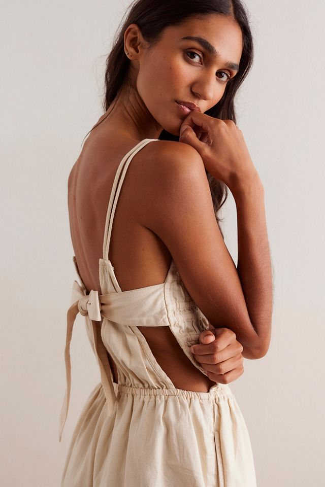 We The Free Talia Denim Romper #3