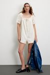 We The Free Daisy Denim Babydoll Romper