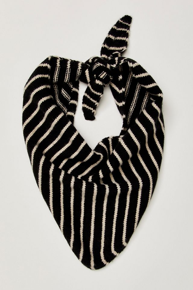 Essential Triangle Striped Scarf #7