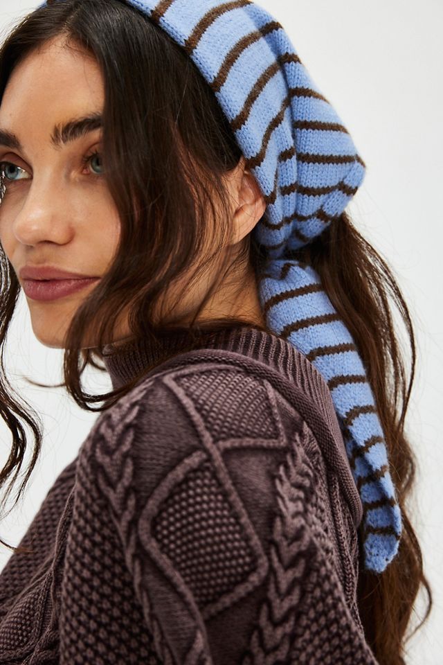 Essential Triangle Striped Scarf #8