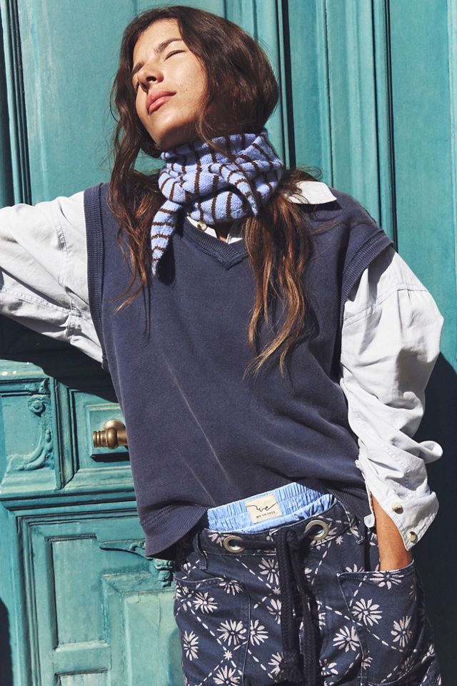 Essential Triangle Striped Scarf #10