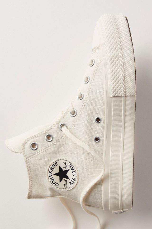 Chuck Taylor All Star Lift Pearls Studs High Top Sneakers