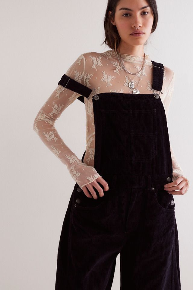 We The Free Good Luck Cord Overalls #3