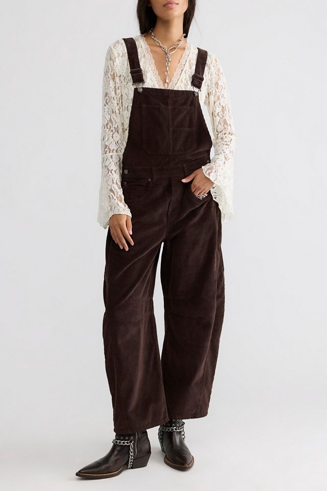 We The Free Good Luck Cord Overalls #2