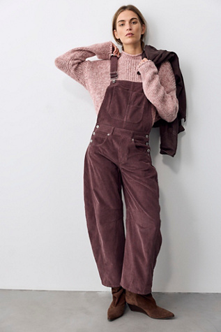 We The Free Good Luck Cord Overalls by Free People