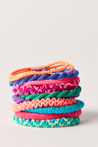 Natural Life Textured Hair Ties At Free People In Rainbow